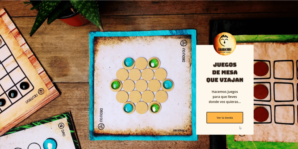 The main view of the optimized WooCommerce of our client.